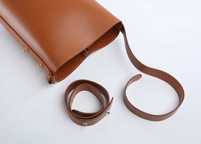 Simplify Bucket Bag Womens Leather Crossbody Bags Shoulder Bag for Women