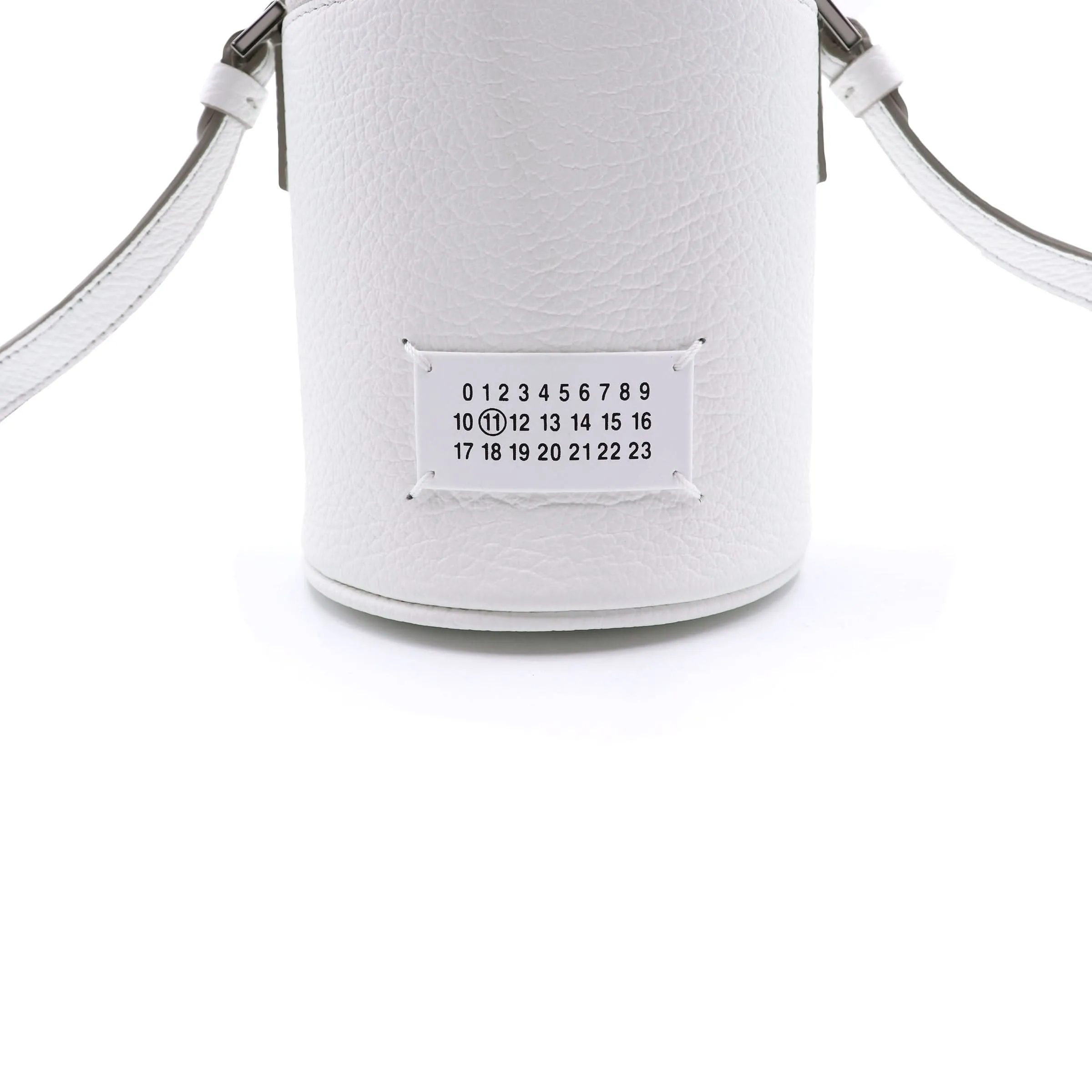 Small 5AC Bucket Bag in White