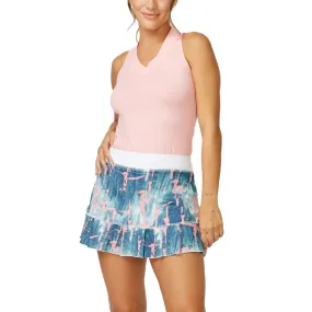 Sofibella UV Colors 14" Panel Skort  (Women's) - Crackle Denim