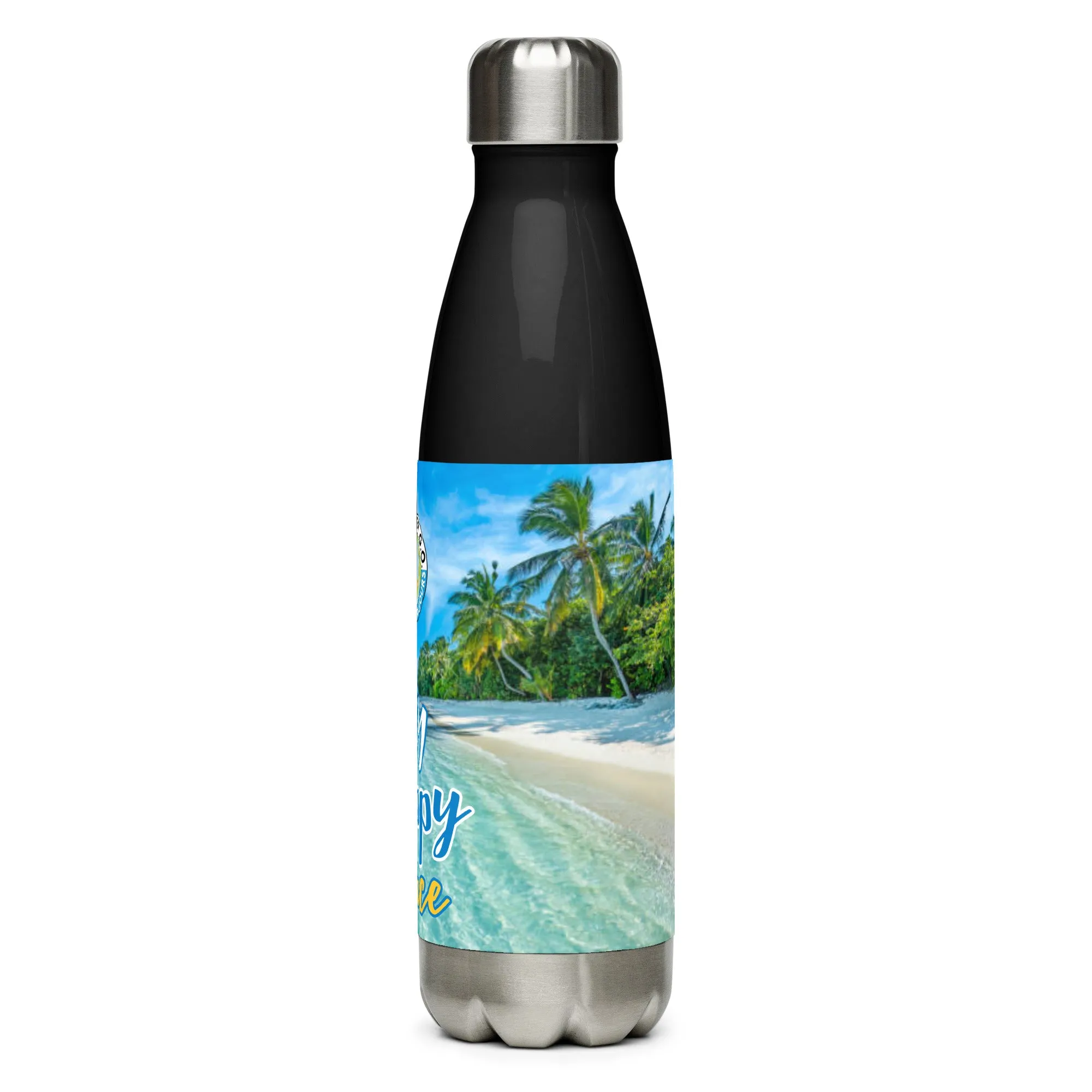 Stainless steel water bottle - My  Happy Place