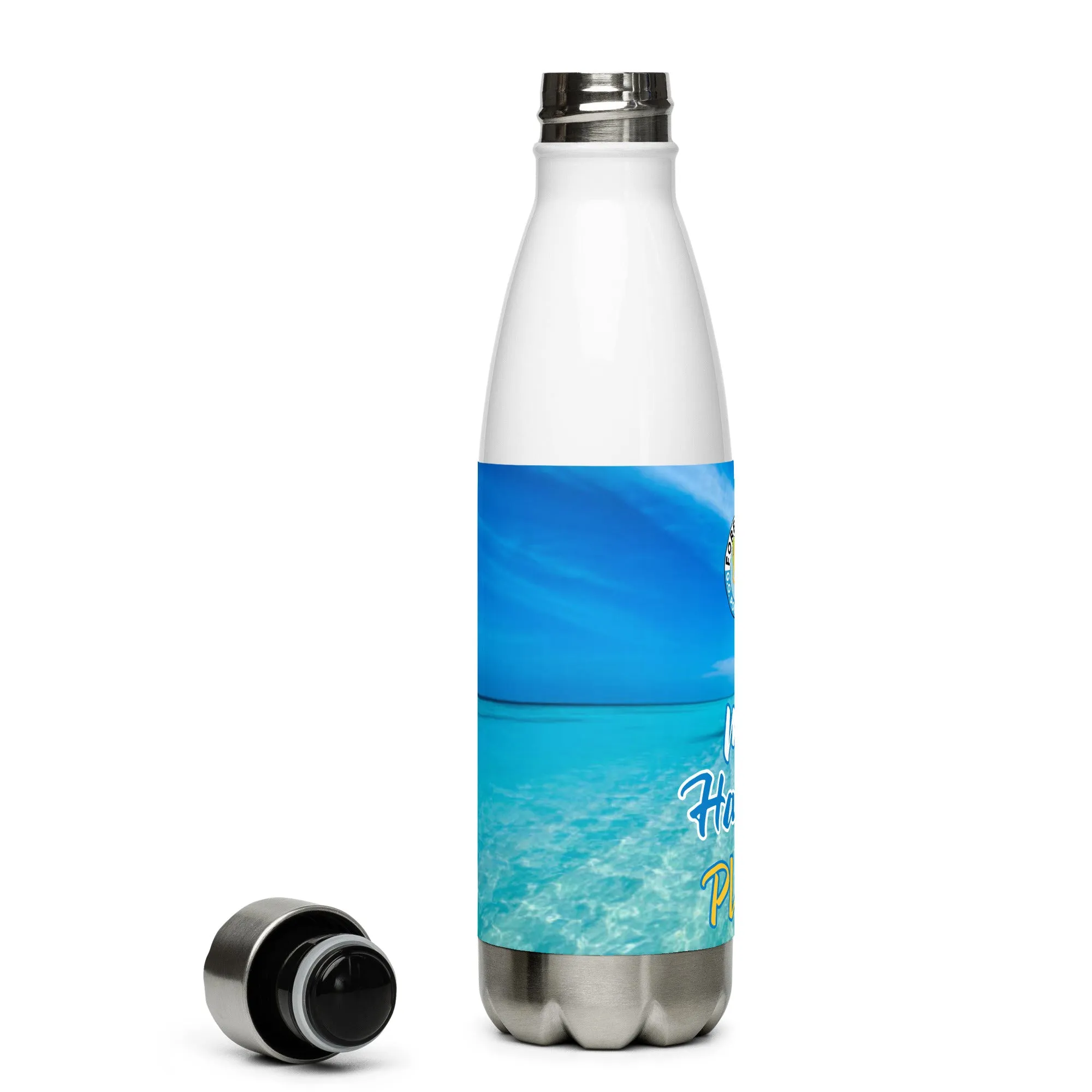 Stainless steel water bottle - My  Happy Place