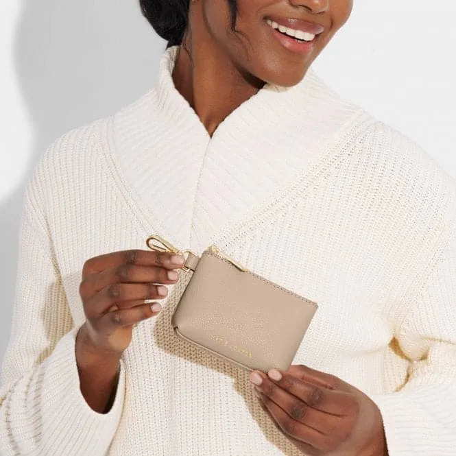 Tan Evie Clip On Coin Purse KLB2881