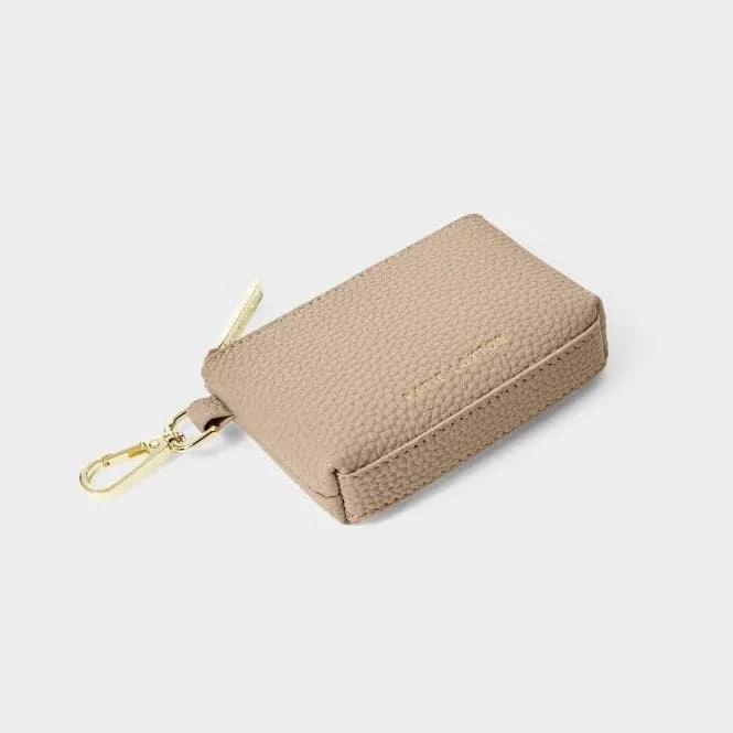 Tan Evie Clip On Coin Purse KLB2881