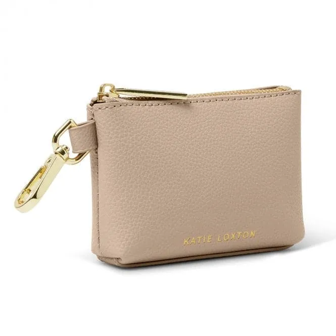 Tan Evie Clip On Coin Purse KLB2881
