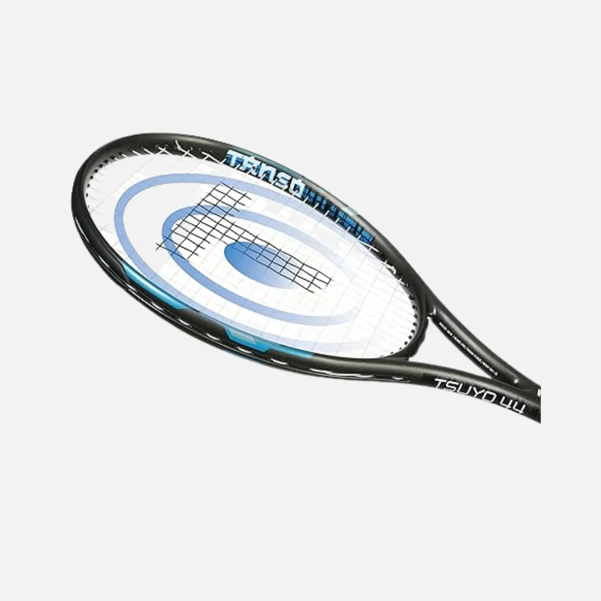 Tanso Tsuyo 44 Full Graphite High Performance Tennis Racquet -Slate Grey/Wine Red