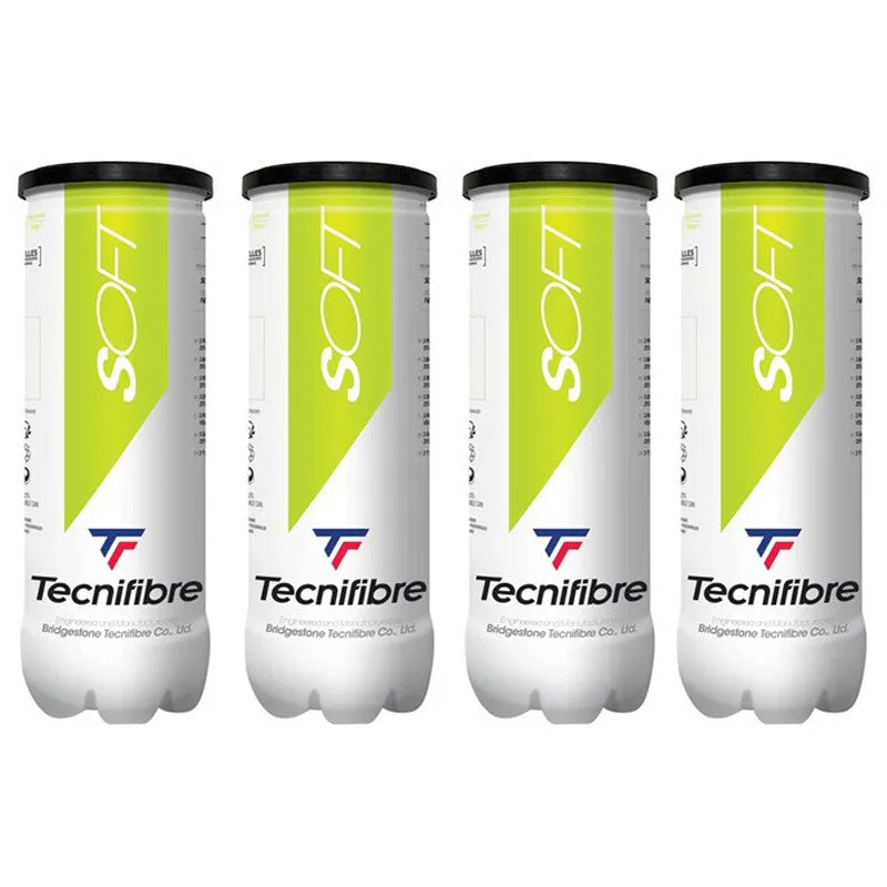 Tecnifibre Green Soft Stage 1 Junior Tennis Balls Dozen