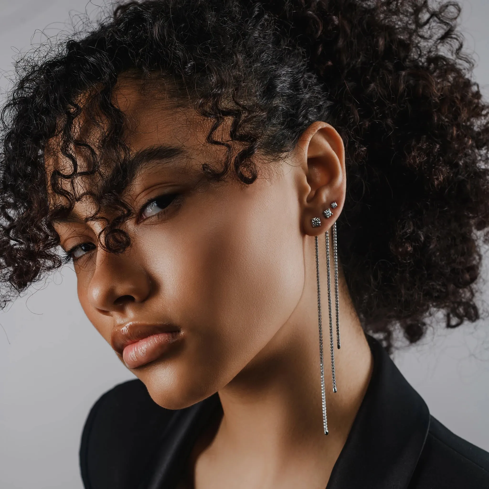 TENNIS EARRING CHAIN