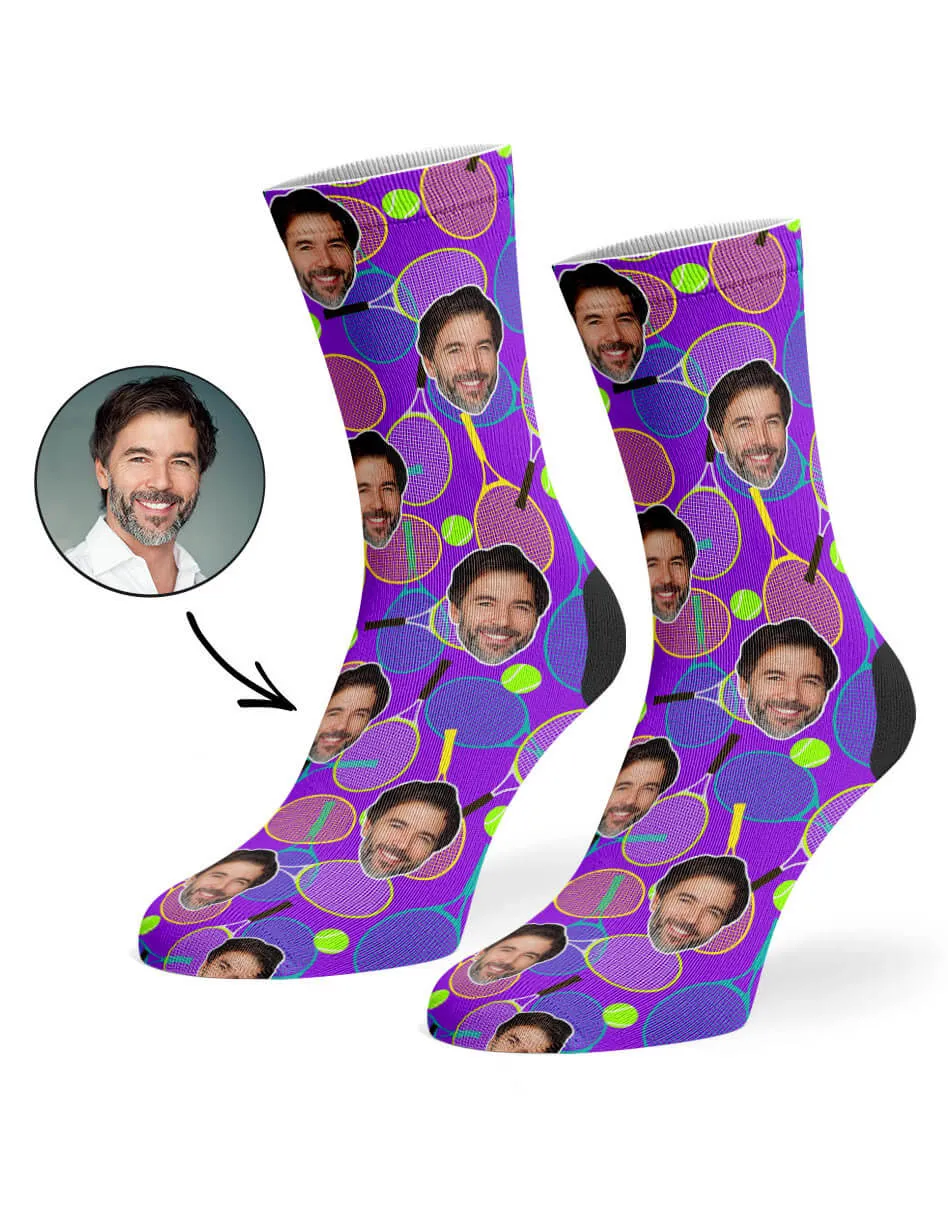 Tennis Racket Socks