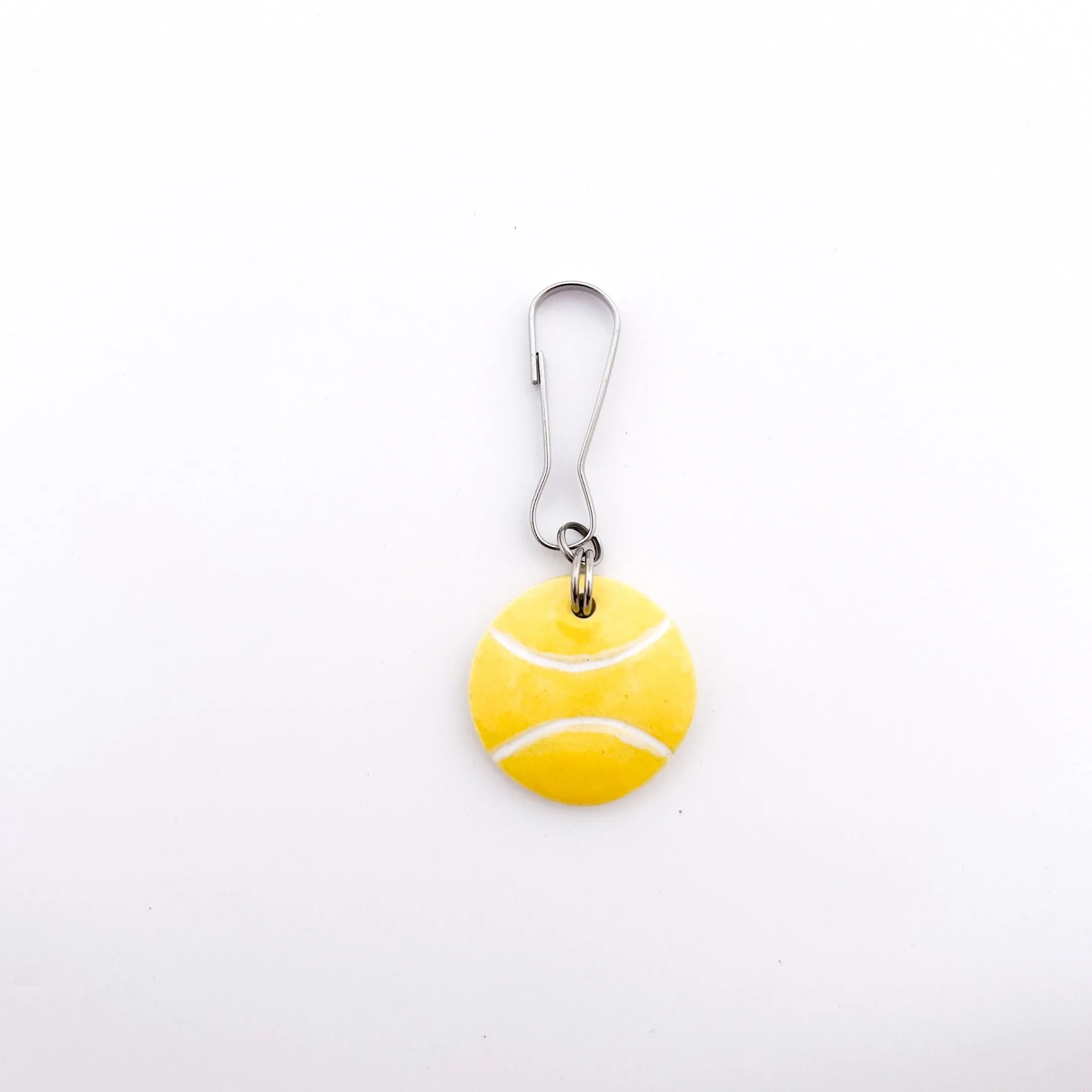 Tennis Zipper Pull