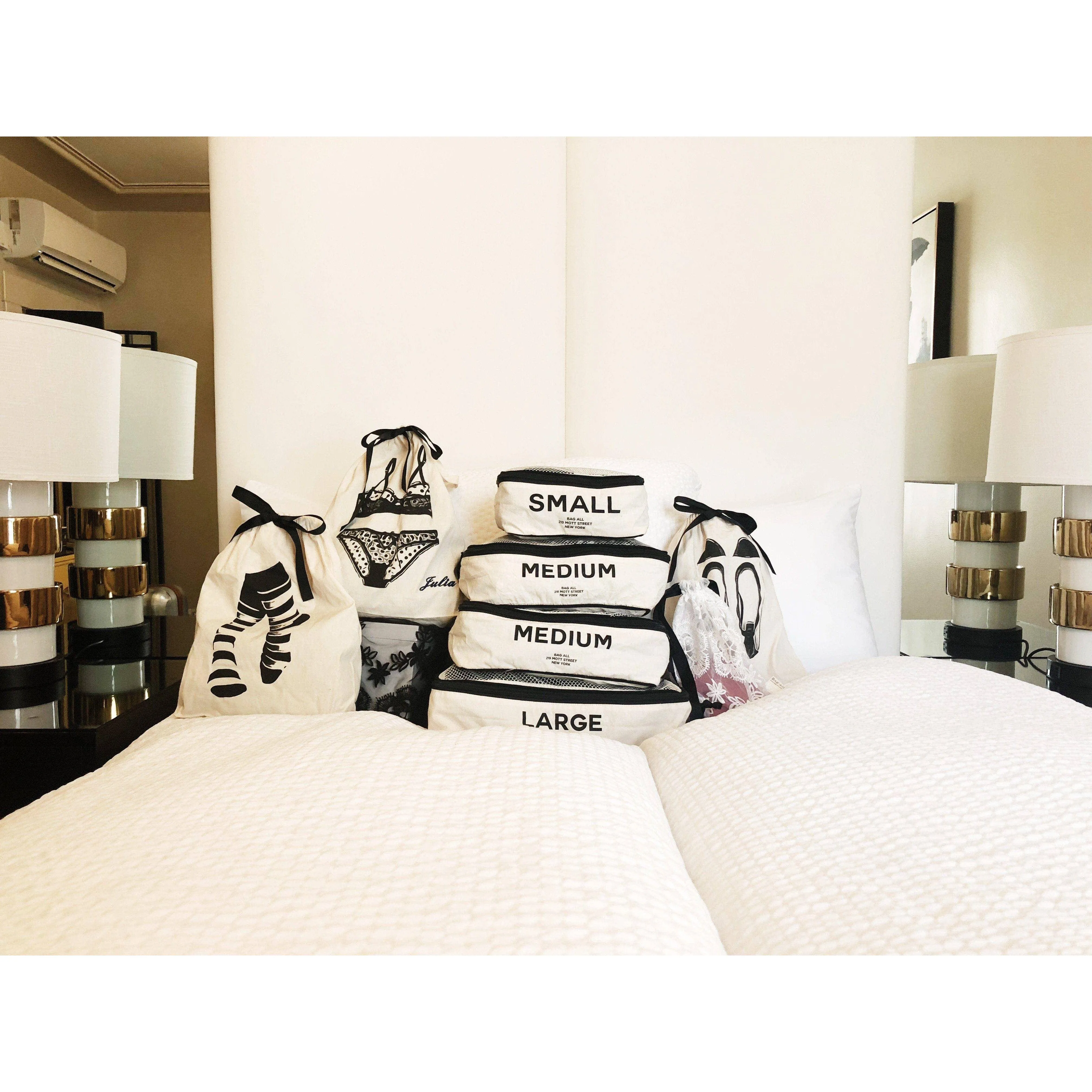 The 3 Pack Cotton Packing Cubes