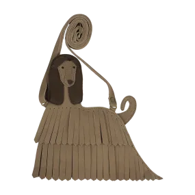Thima Purse | Afghan Hound | Truffle Nubuck