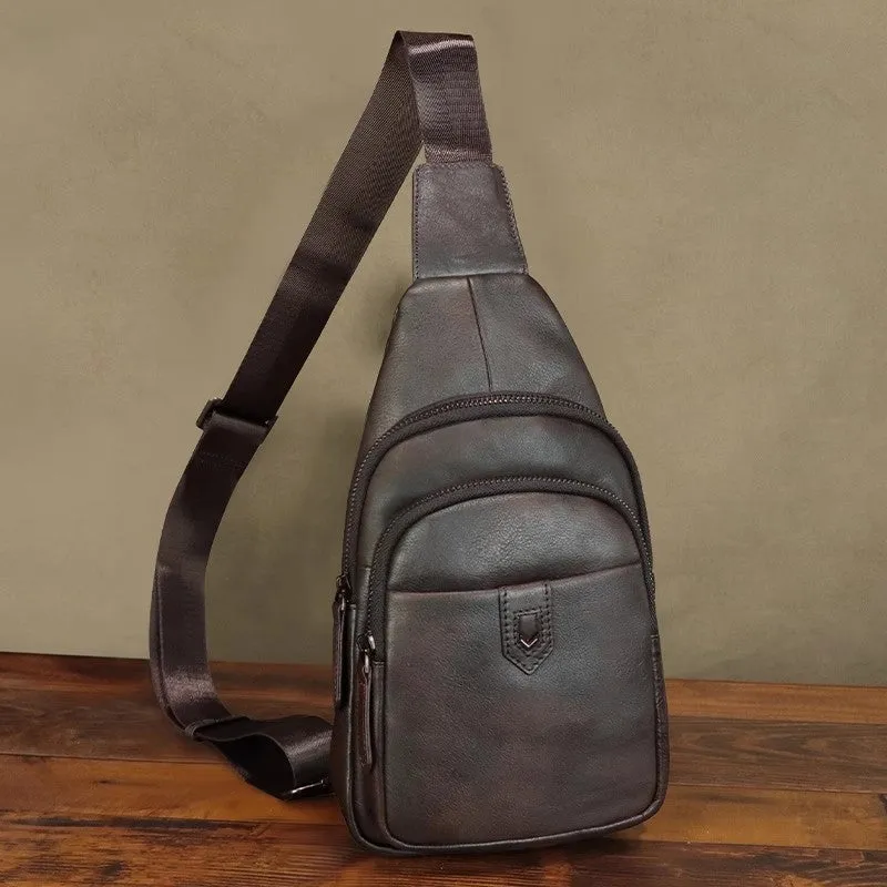 Vintage Women's Crossbody Sling Bag Chest Bag For Women