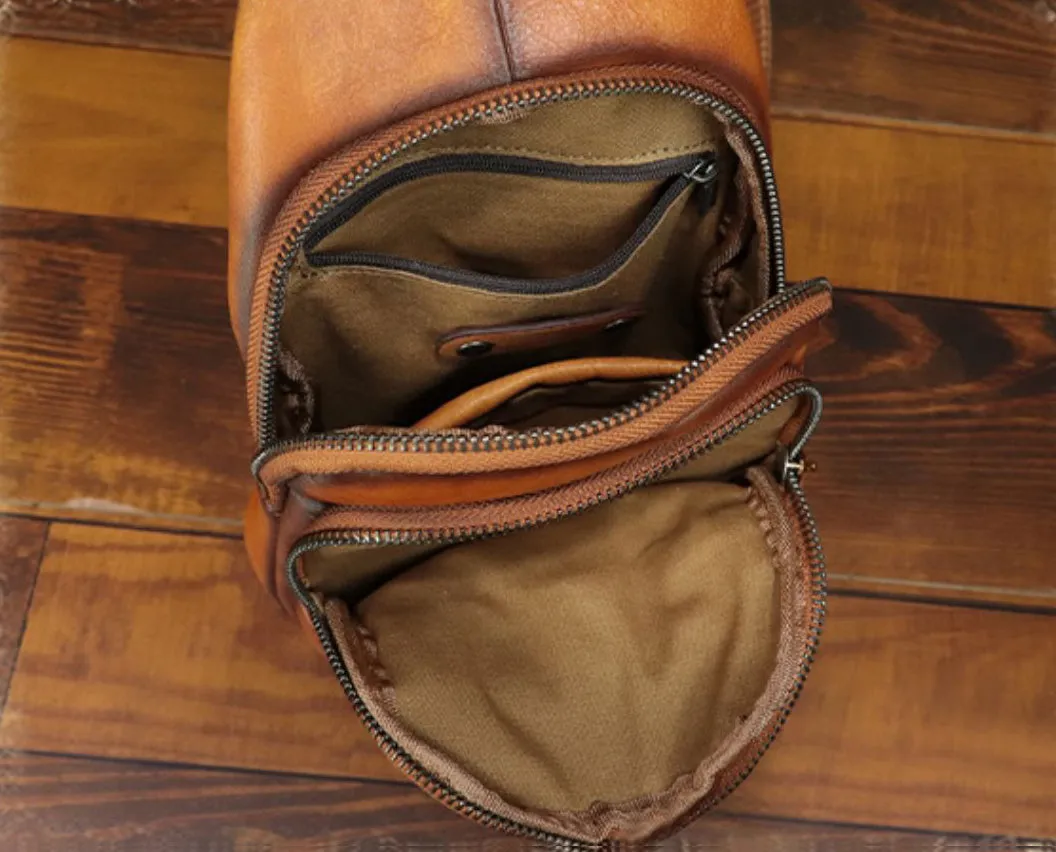 Vintage Women's Crossbody Sling Bag Chest Bag For Women