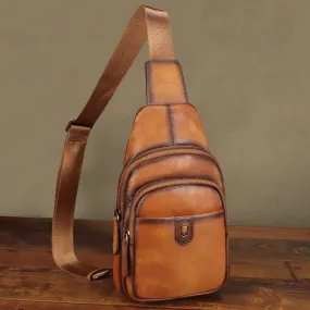 Vintage Women's Crossbody Sling Bag Chest Bag For Women