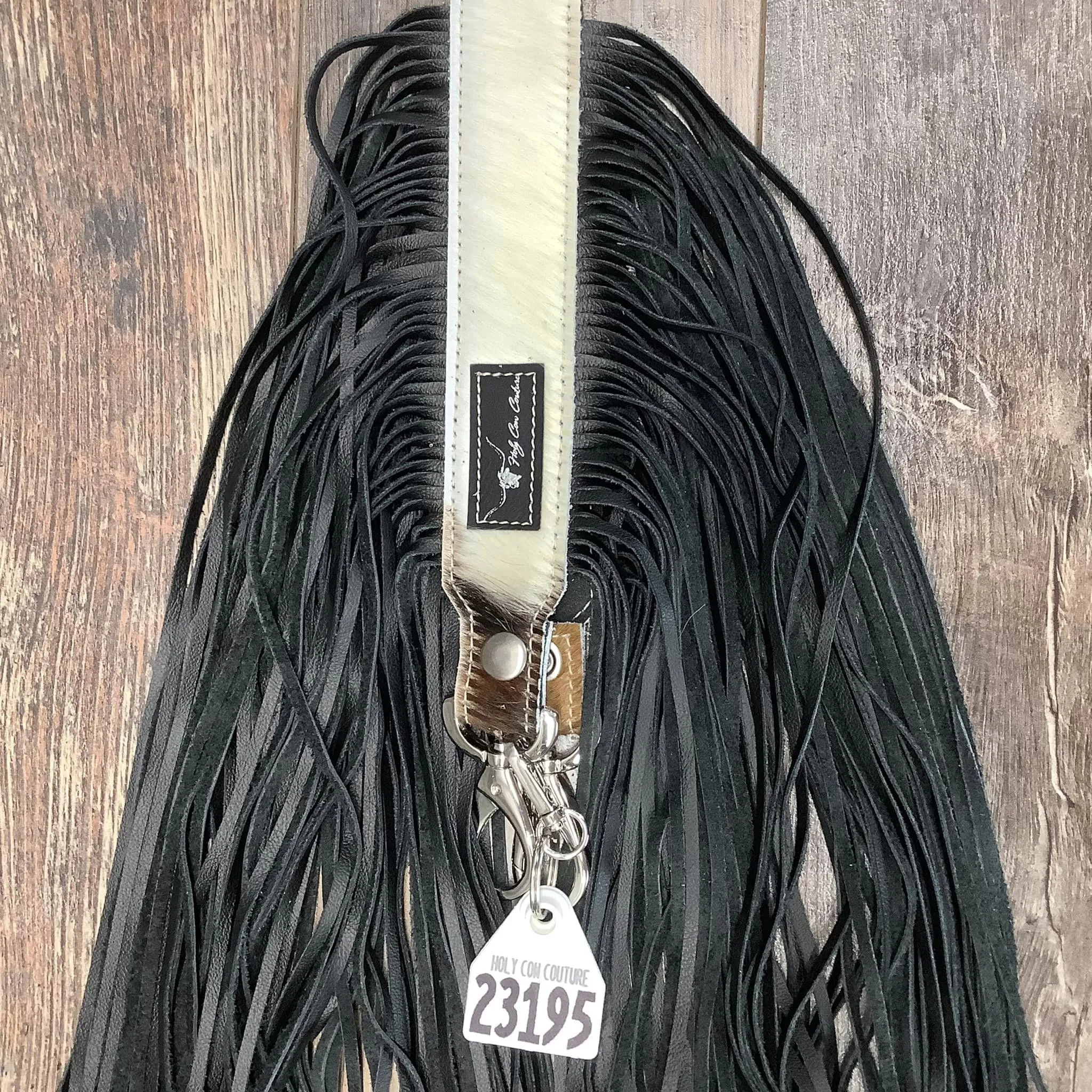 Western Mini Leather Fringe Strap 48" #23195