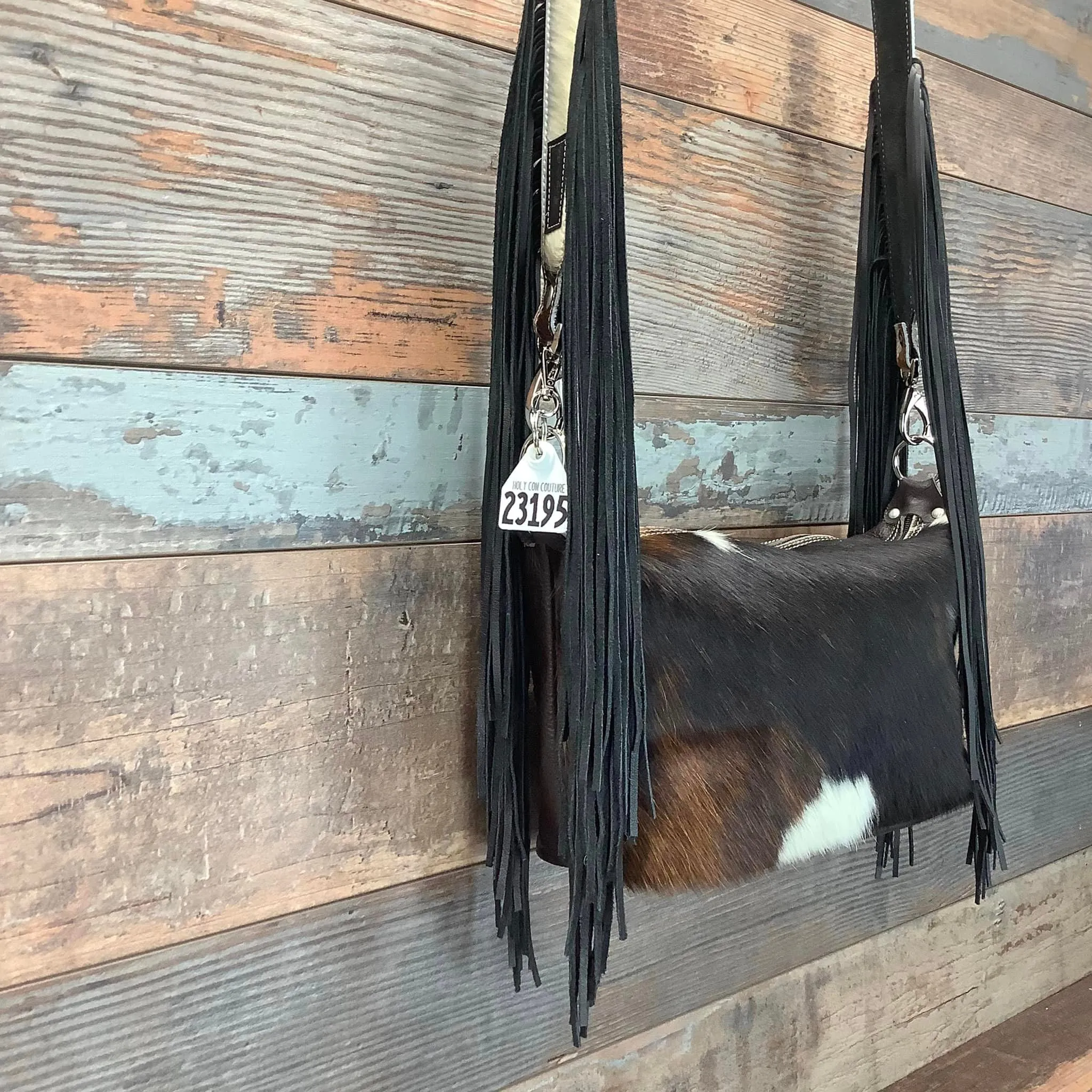 Western Mini Leather Fringe Strap 48" #23195
