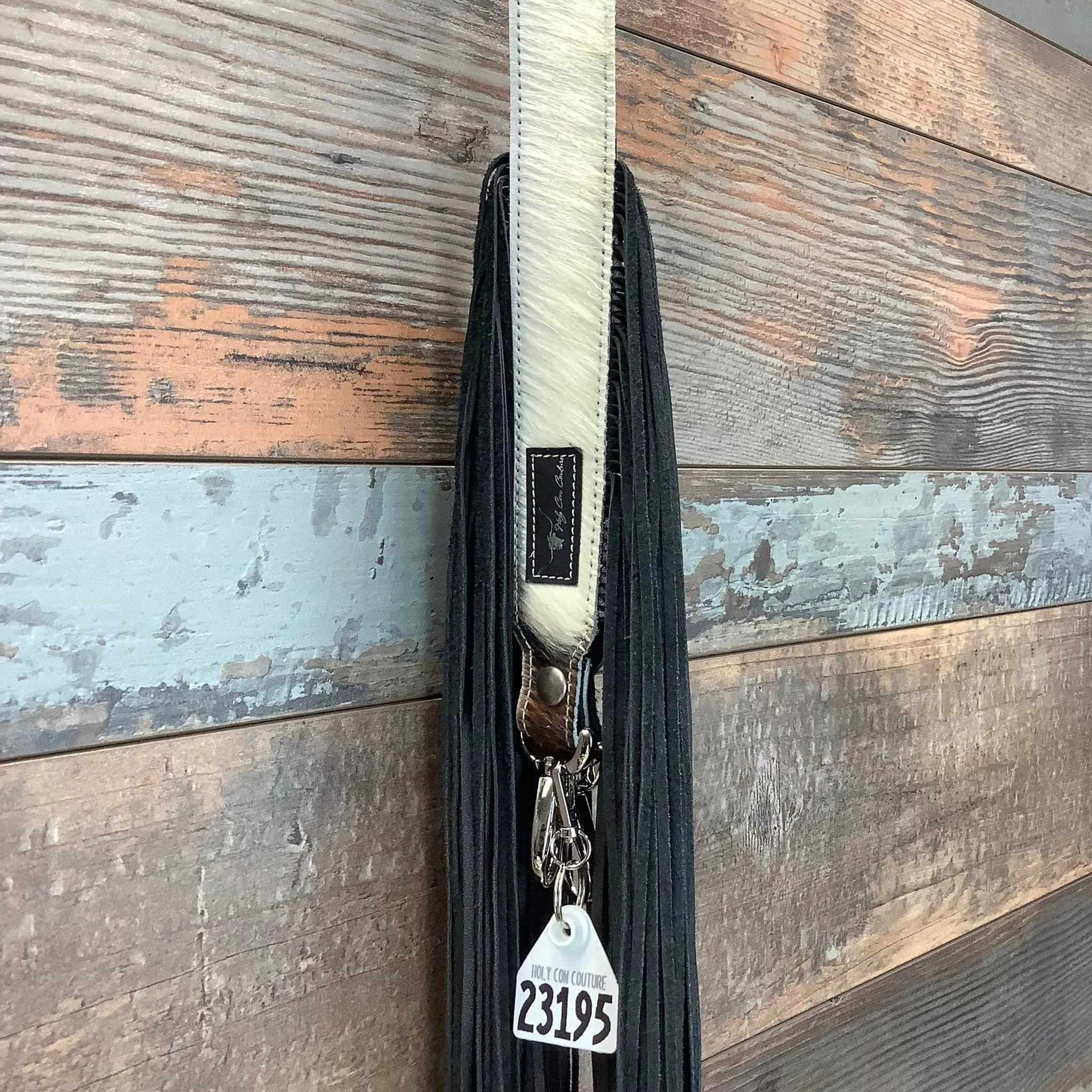 Western Mini Leather Fringe Strap 48" #23195