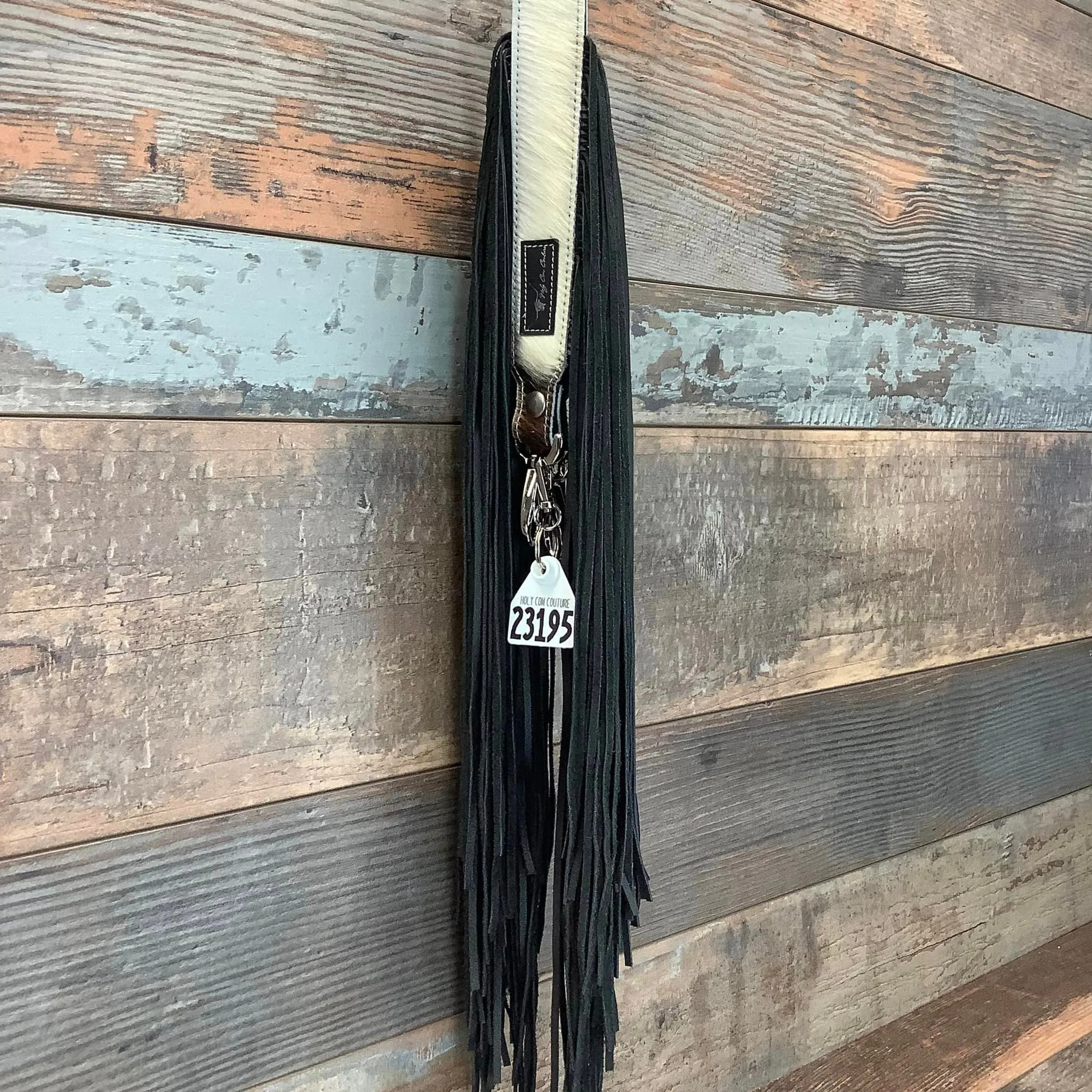 Western Mini Leather Fringe Strap 48" #23195