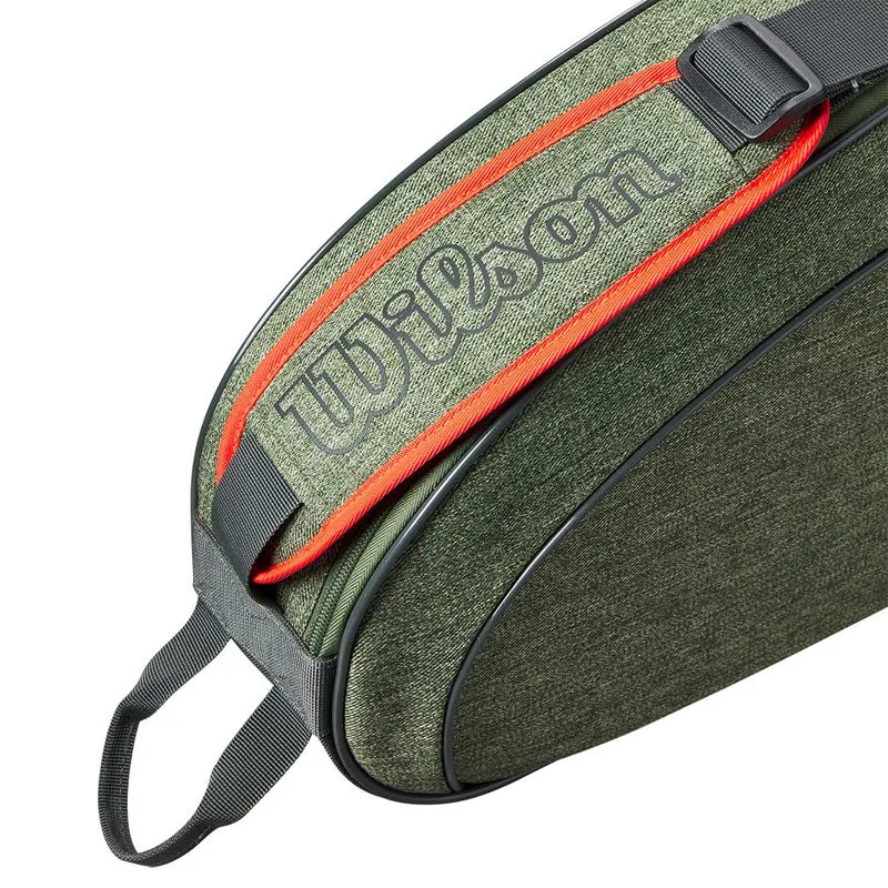 Wilson Team 3 Pack Tennis Bag Heather Green